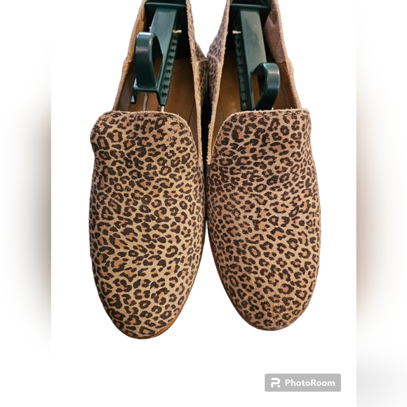 Lucky Brand Cahill Loafer Flat Leopard Print Size 7 - Picture 6 of 7
